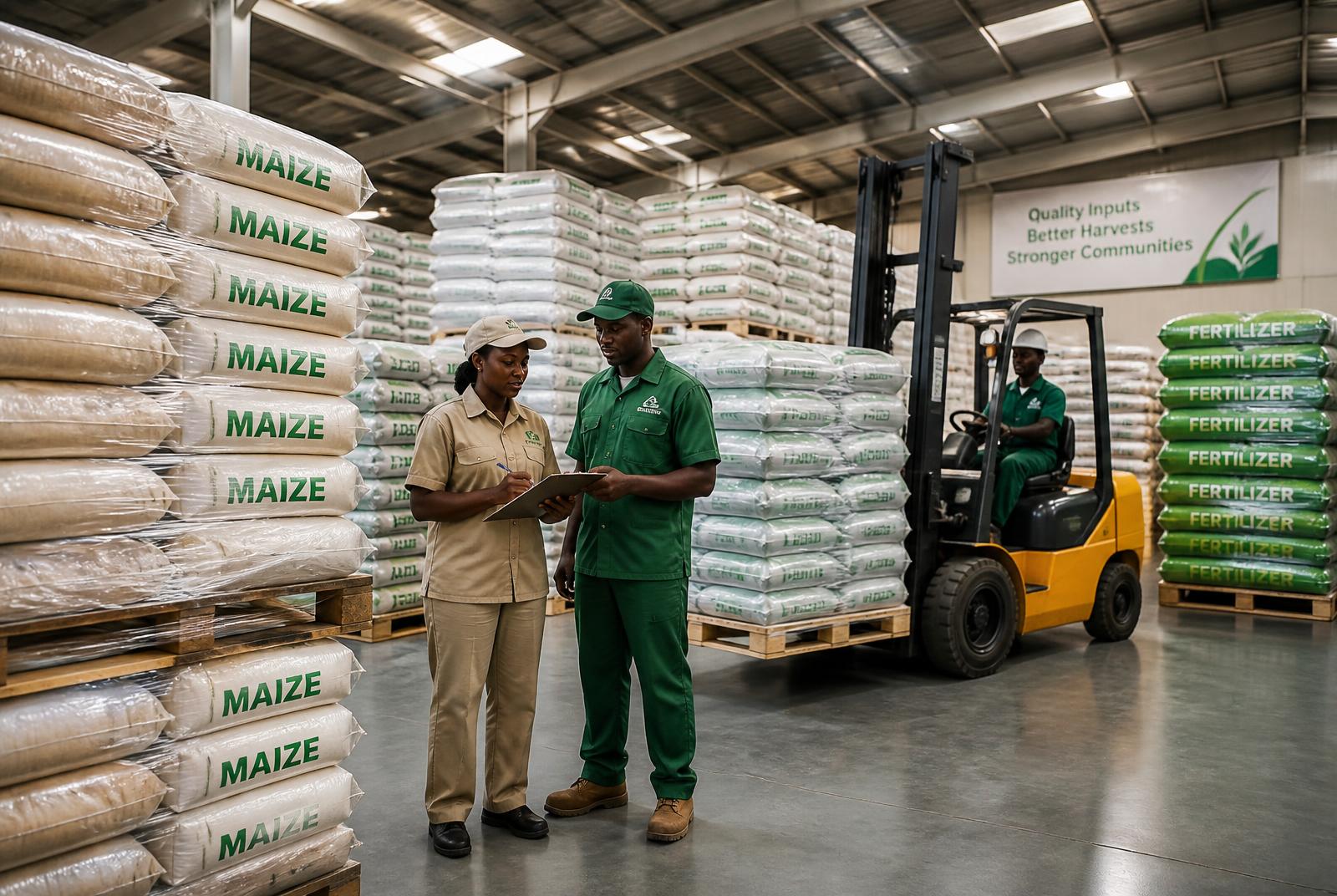Entrepôt d'intrants et d'équipements agricoles ACCESSLANDS RDC